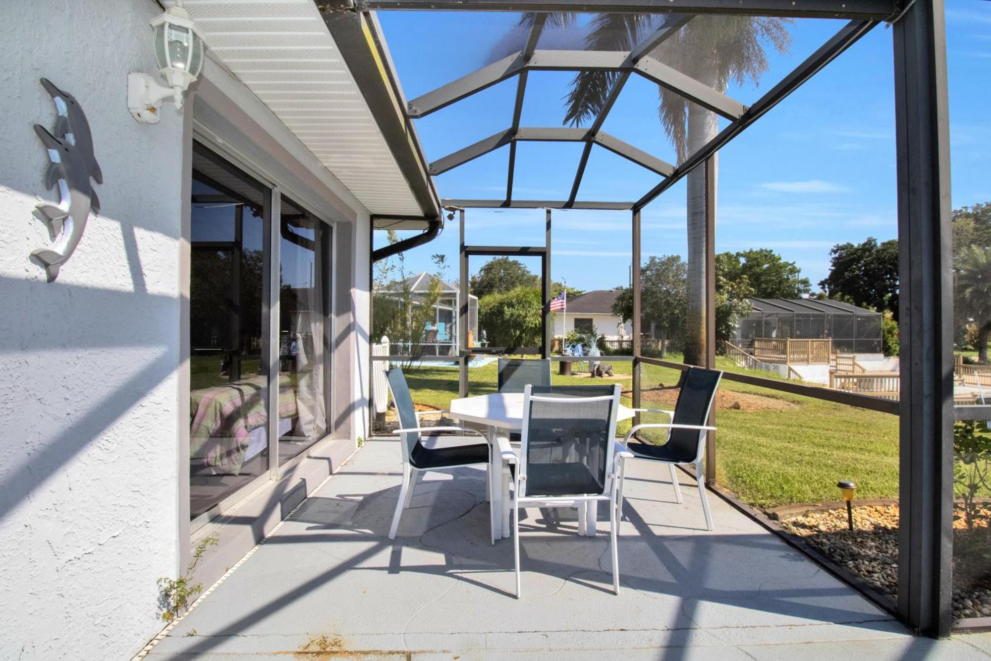 Pet Friendly Canal Front 3-Bedroom Grand Villa With Pool, Linai And Dock Port Charlotte Exteriör bild